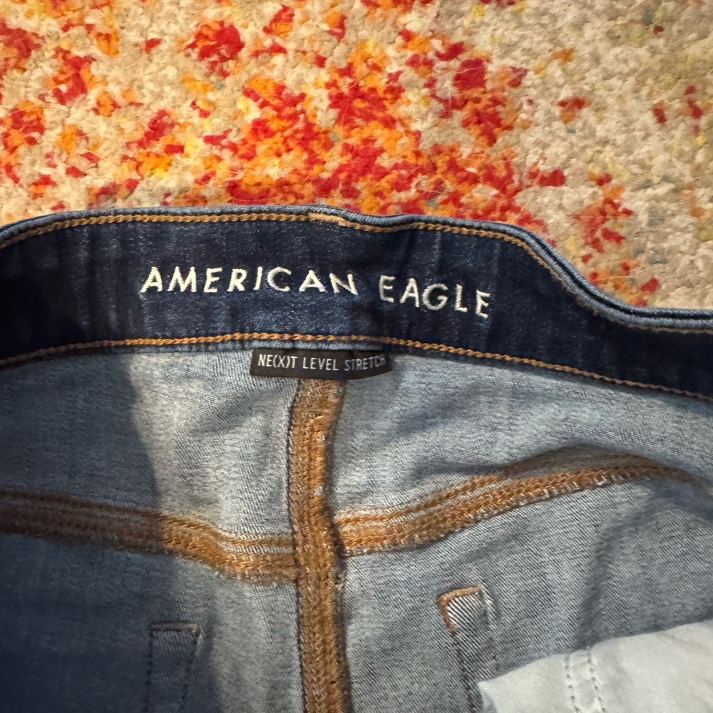 American Eagle Outfitters Light Blue Denim Shorts
